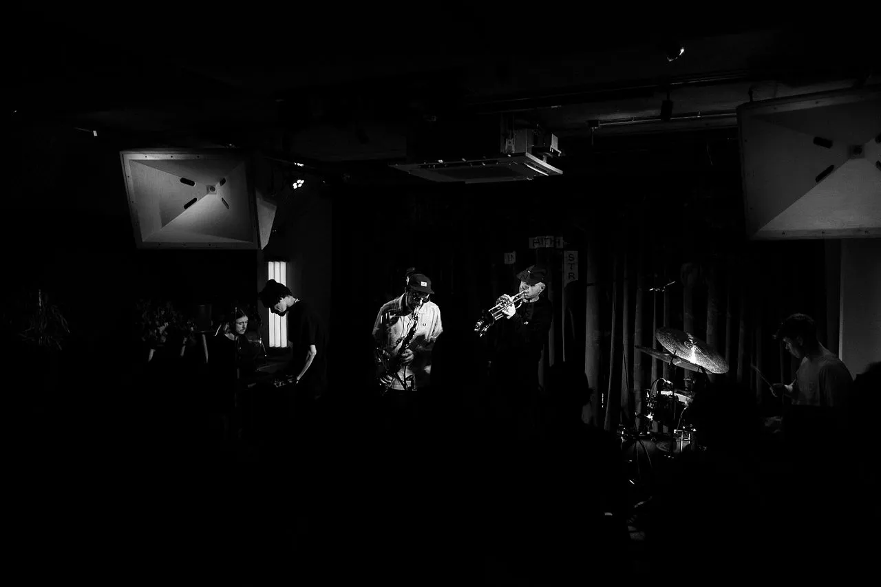 Faith In Strangers venue during a live event